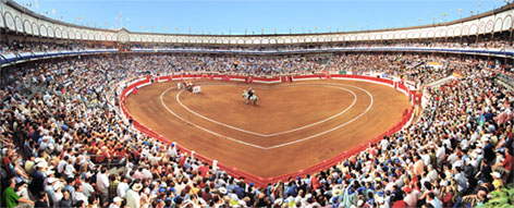 Plaza de toros de Santander con forma de corazón
